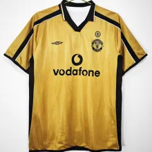 2001/02 M Utd 100th Centenary Retro Soccer Jersey