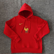 2025 France Red Hoody 硅胶