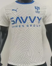 2024/25 Al Hilal SFC Away White Player Version Jersey 利雅得新月