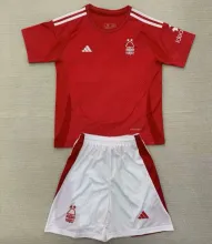 2024/25 Nottingham Forest Home Red Kids Soccer Jersey