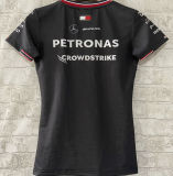 2024/25 Mercedes AMG Petronas F1 Black Women Team T-Shirt (女装圆领)