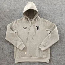 2025 M Utd Grey Hoody 硅胶