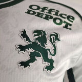 2024/25 Leon Away White Player Version Soccer Jersey 莱昂