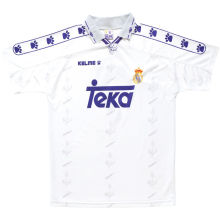 1994/96 RM White Home Retro Soccer Jersey