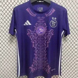 2025 Algeria Special Edition Purple; Fans Soccer Jersey