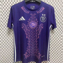 2025 Algeria Special Edition Purple; Fans Soccer Jersey
