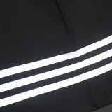 2025 AD~ Retro Style Classic Black Player Version Shorts Pants 带三叶草标