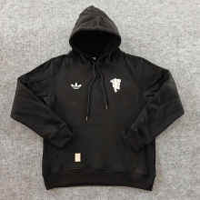 2025 M Utd Black Hoody 硅胶