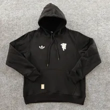 2025 M Utd Black Hoody 硅胶