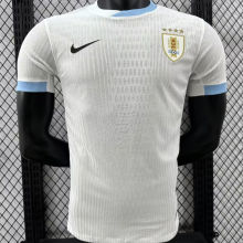 2024/25 Uruguay Away White Playe Version Jersey 乌拉圭