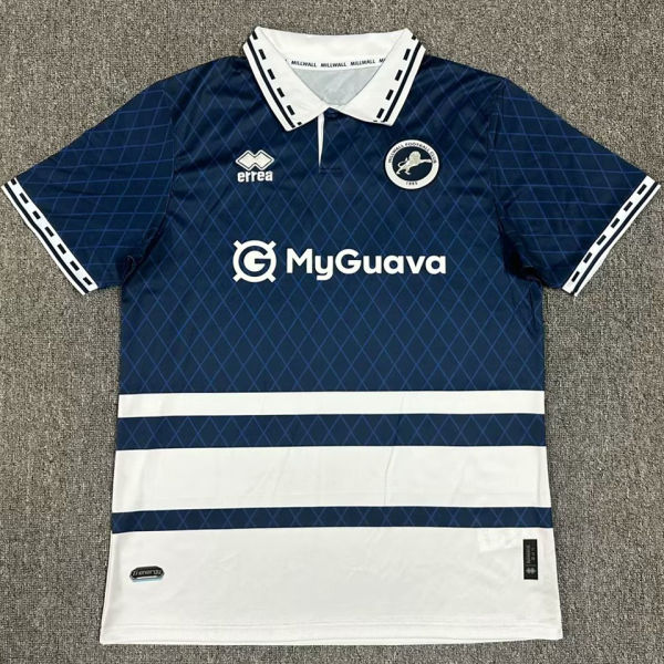 2024/25 Millwall Home Fans Soccer Jersey 米尔沃尔