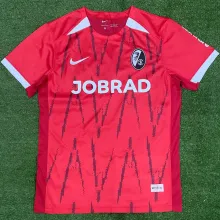 2024/25 Freiburg Home Red Fans Soccer Jersey