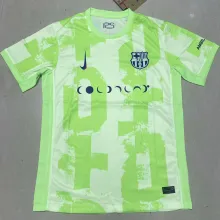 2024/25 BA 1:1 Quality Third Green Fans Soccer Jersey 胸前 长 广告