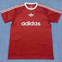 2025 AD~ Red Retro Style Fans Soccer Jersey