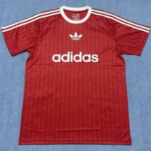 2025 AD~ Red Retro Style Fans Soccer Jersey