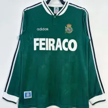 1999/2000 Deportivo La Coruna Away Retro Long Sleeve Soccer Jersey
