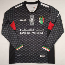 2024/25 Palestino Away Black Long Sleeve Soccer Jersey