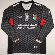 2024/25 Palestino Away Black Long Sleeve Soccer Jersey