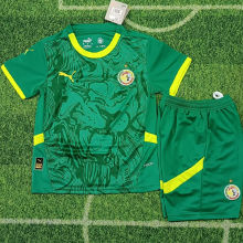 2025 Senegal Away Green Kids Jersey
