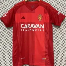 2024/25 Zaragoza Away Red Fans Soccer Jersey