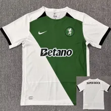 2024/25 Sporting CP Lisbon 100th Anniversary Edition Fans Jersey 里斯本 有胸前背后广告