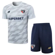 2025 Sao Paulo Grey Training Jersey(A Set)