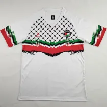 2024/25 Palestine White Fans Soccer Jersey