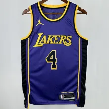 2025 Lakers KNECHT#4 City Edition NBA Jerseys