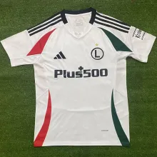 2024/25 Legia Warsaw Home White Fans Soccer Jersey 波兰华沙军团
