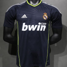 2010/11 RM Away Black Retro Player Version Soccer Jersey 球员版