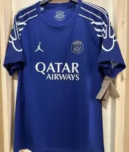 2024/25 PSG 1:1 Quality 4Th Blue Fans Soccer Jersey