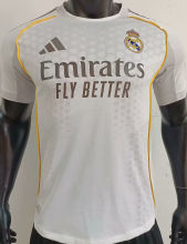 2025/26 RM Home White Player Version Soccer Jersey