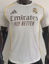 2025/26 RM Home White Player Version Soccer Jersey