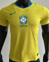 2025/26 Brazil Home Yellow Player Version Jersey