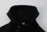 2025 AD~ Black Hoody Zipper Jacket Windbreaker