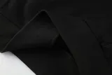 2025 AD~ Black Hoody Zipper Jacket Windbreaker