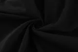 2025 AD~ Black Hoody Zipper Jacket Windbreaker