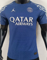 2024/25 PSG 4Th Blue Player Version Soccer Jersey