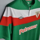 2011/12 Bibao AT Away Green Retro Soccer Jersey