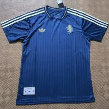 2025 JUV Blue Retro Style Soccer Jersey