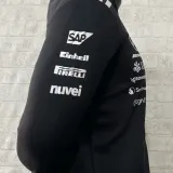 2025 Mercedes AMG Petronas F1 Black Hoody Jacket
