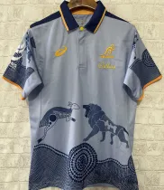 2025 Australia Away Grey Rugby Jersey 澳大利亚