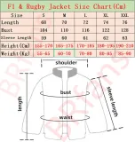 2025 Mercedes AMG Petronas F1 Black Hoody Jacket