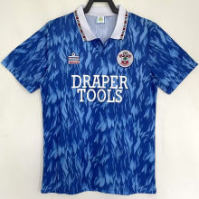 1992 Southampton Away Blue Retro Soccer Jersey