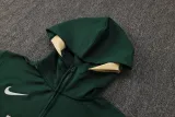 2025/26 Bucks Green Hoody Zipper Jacket Tracksuit