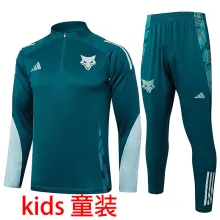 2025 Cruzeiro Green Kids Sweater Tracksuit