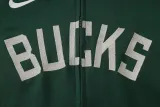 2025/26 Bucks Green Hoody Zipper Jacket Tracksuit