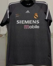 2002/03 RM Black GK Retro Fans Soccer Jersey