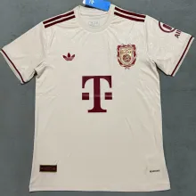2025 BFC 125th Anniversary Edition White Fans Soccer Jersey 杏色