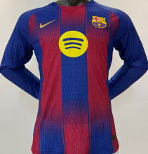 2025/26 BA Home Player Version Long Sleeve Soccer Jersey